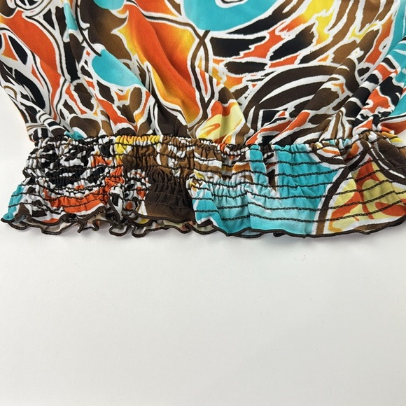 Poet Colourful Retro Pullover Top - Picture 4 of 8